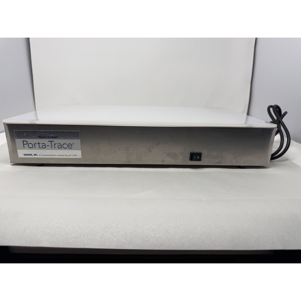 Porta-Trace Gagne Inc LED Light Box Tracing Pad Drawing Board 18x10 Stainless